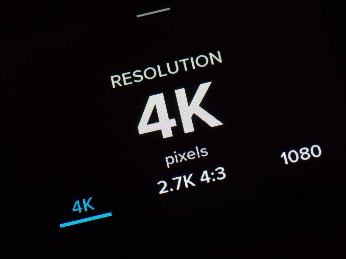 Which cameras shoot 4K video at 60fps? Camera Jabber