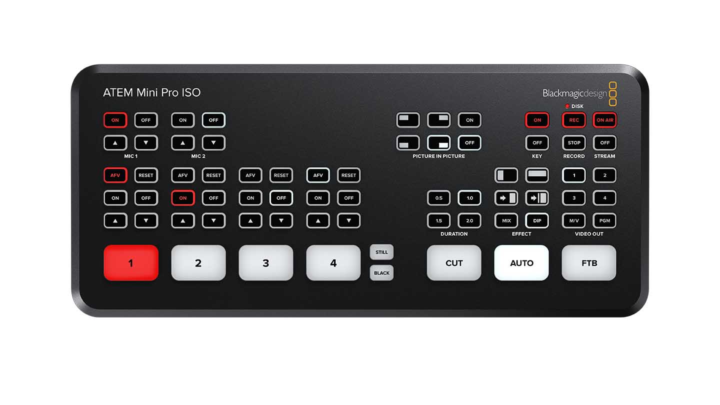 Blackmagic releases ATEM Mini Pro ISO - Camera Jabber