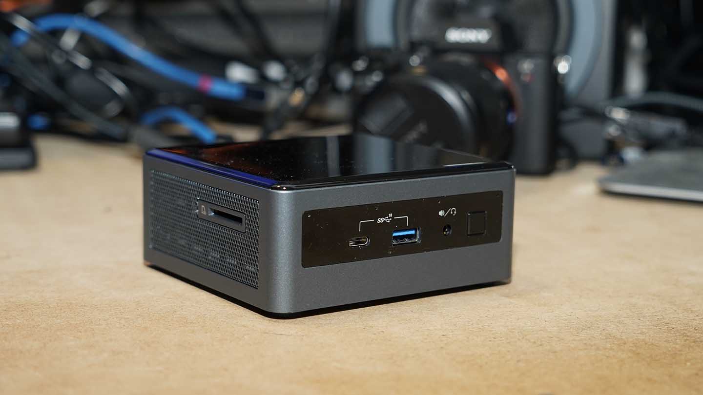 Intel NUC 10 Performance mini PC Review Camera Jabber