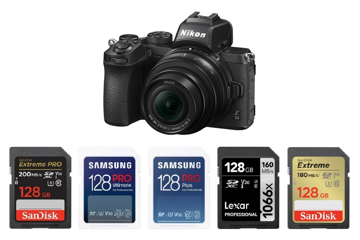 Best Memory Cards for Nikon Z50 Camera Lookout