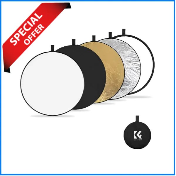 K&F Concept 56cm 5 in 1 Lighting Reflector Price in Bangladesh