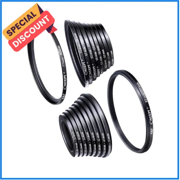 K&F Concept Step Up & Step Down Ring Set Price in Bangladesh