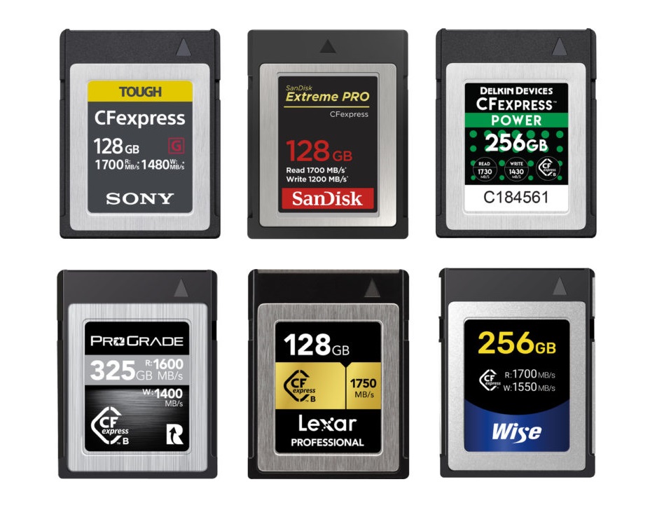 Best CFexpress Memory Cards in 2021 Camera Times