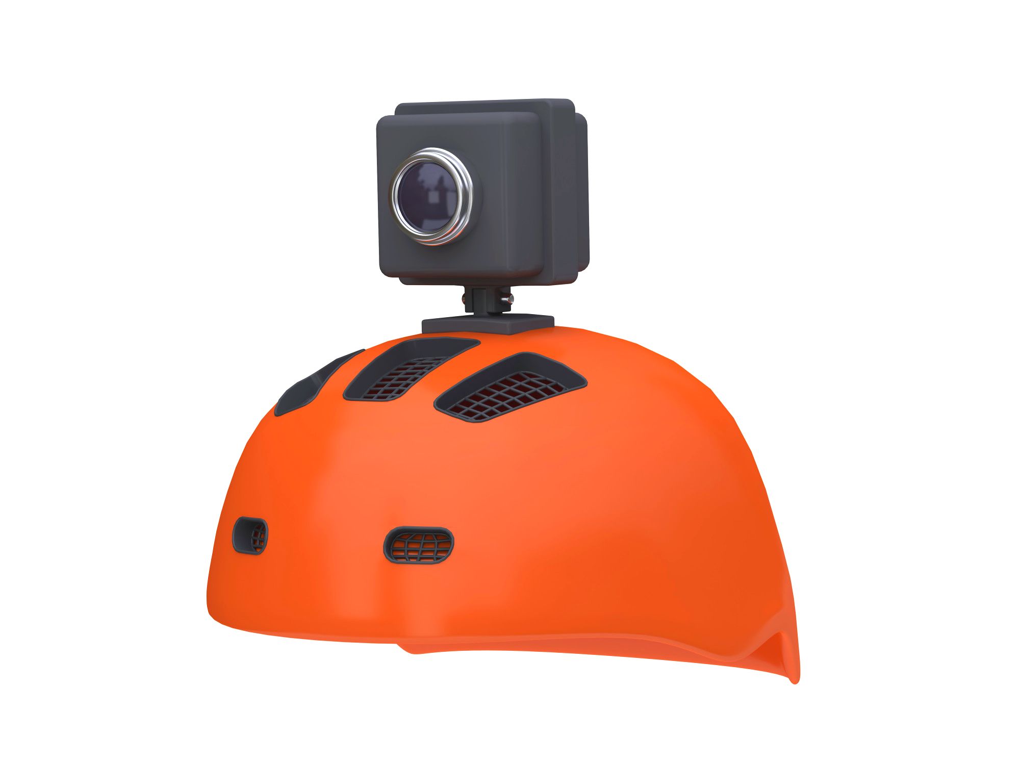 How To Attach Action Camera To Bike Helmet Camera Wall