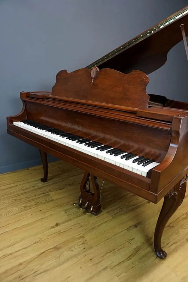 Incredible Antique Baby grand piano leg, corbel , piano leg, carved