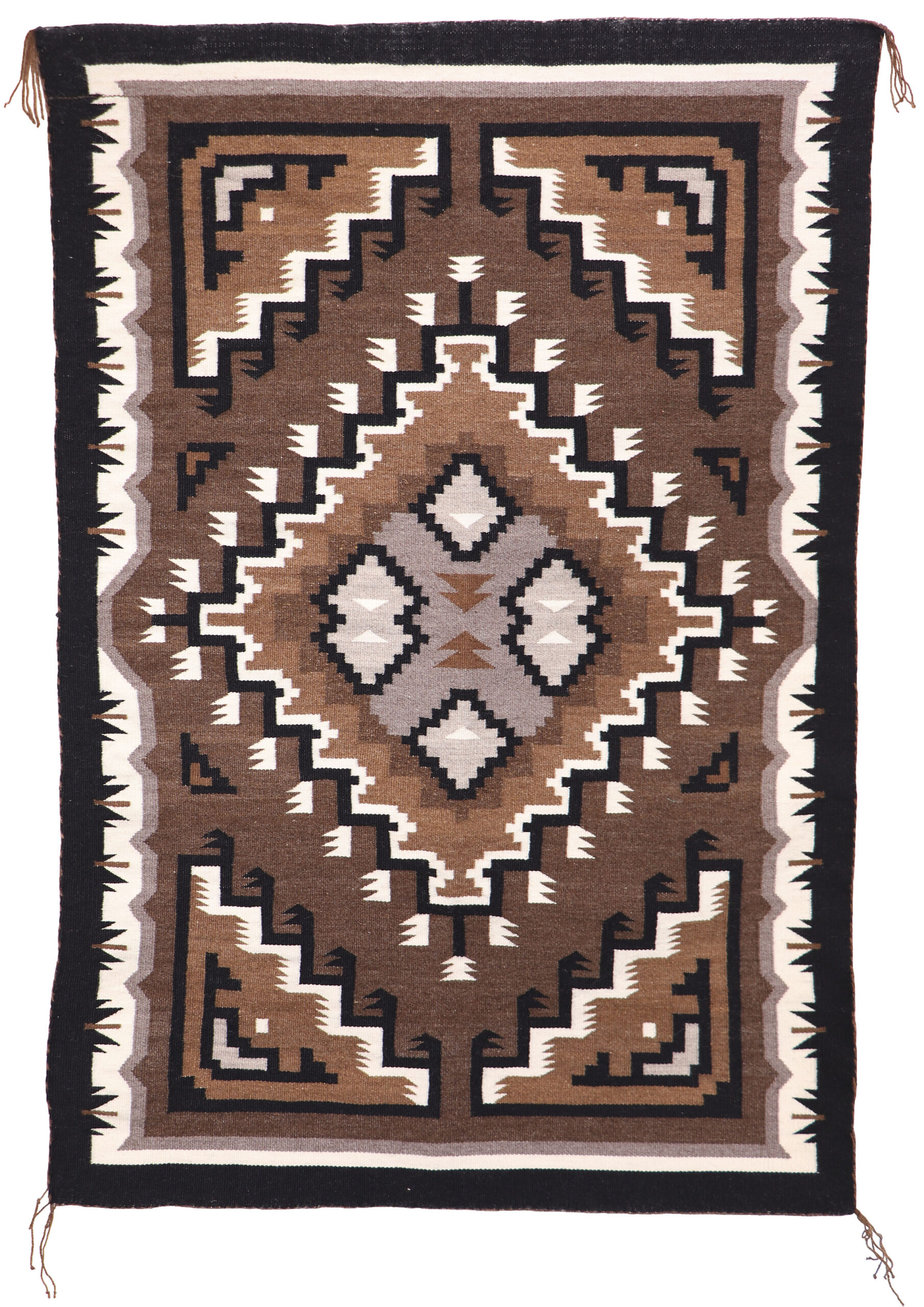 Two Gray Hills Navajo Rugs Cameron Trading Post