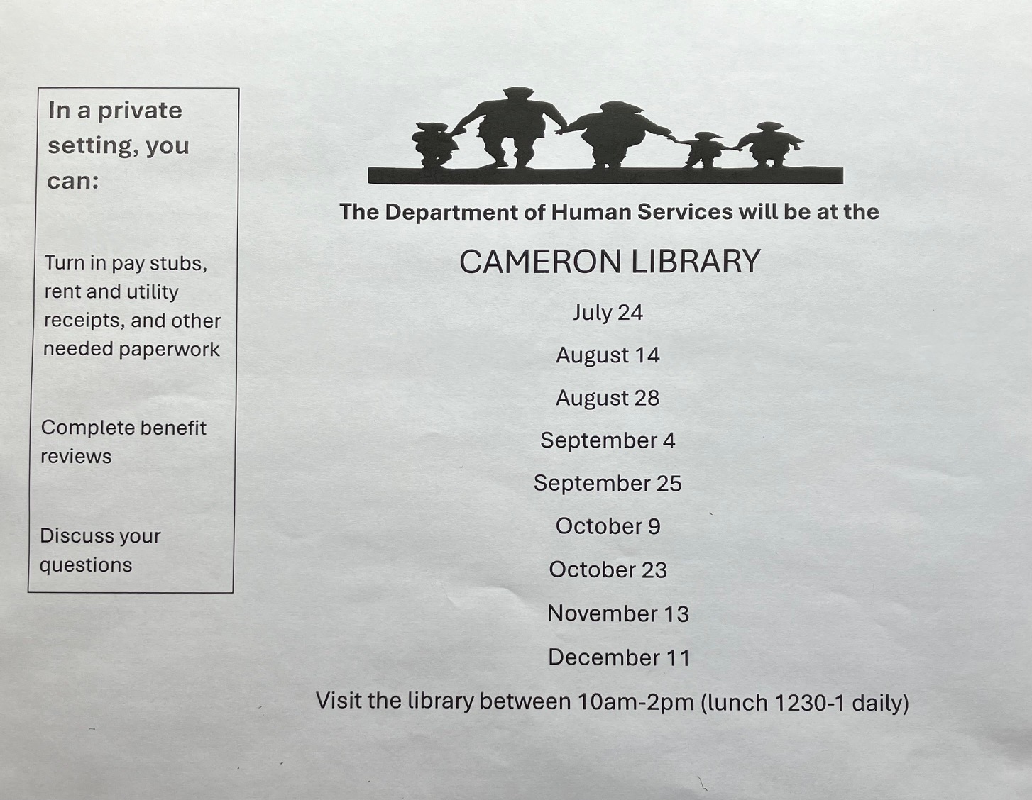 to City of Cameron, WV