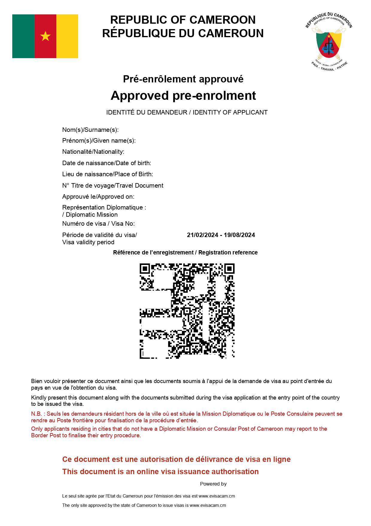Cameroon Transit Visa Simplify Your Travel eVisa