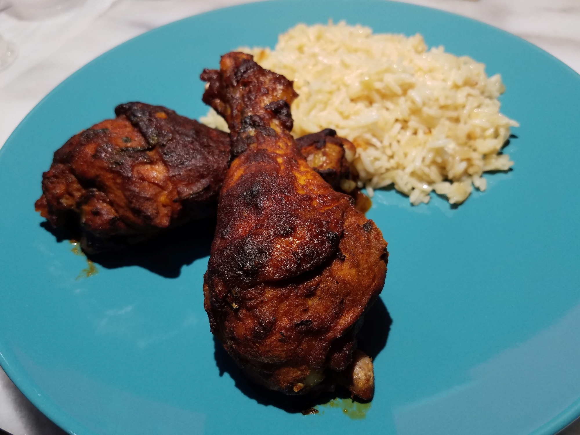 Baked Peruvian Chicken With Cumin Butter Rice Camila Made