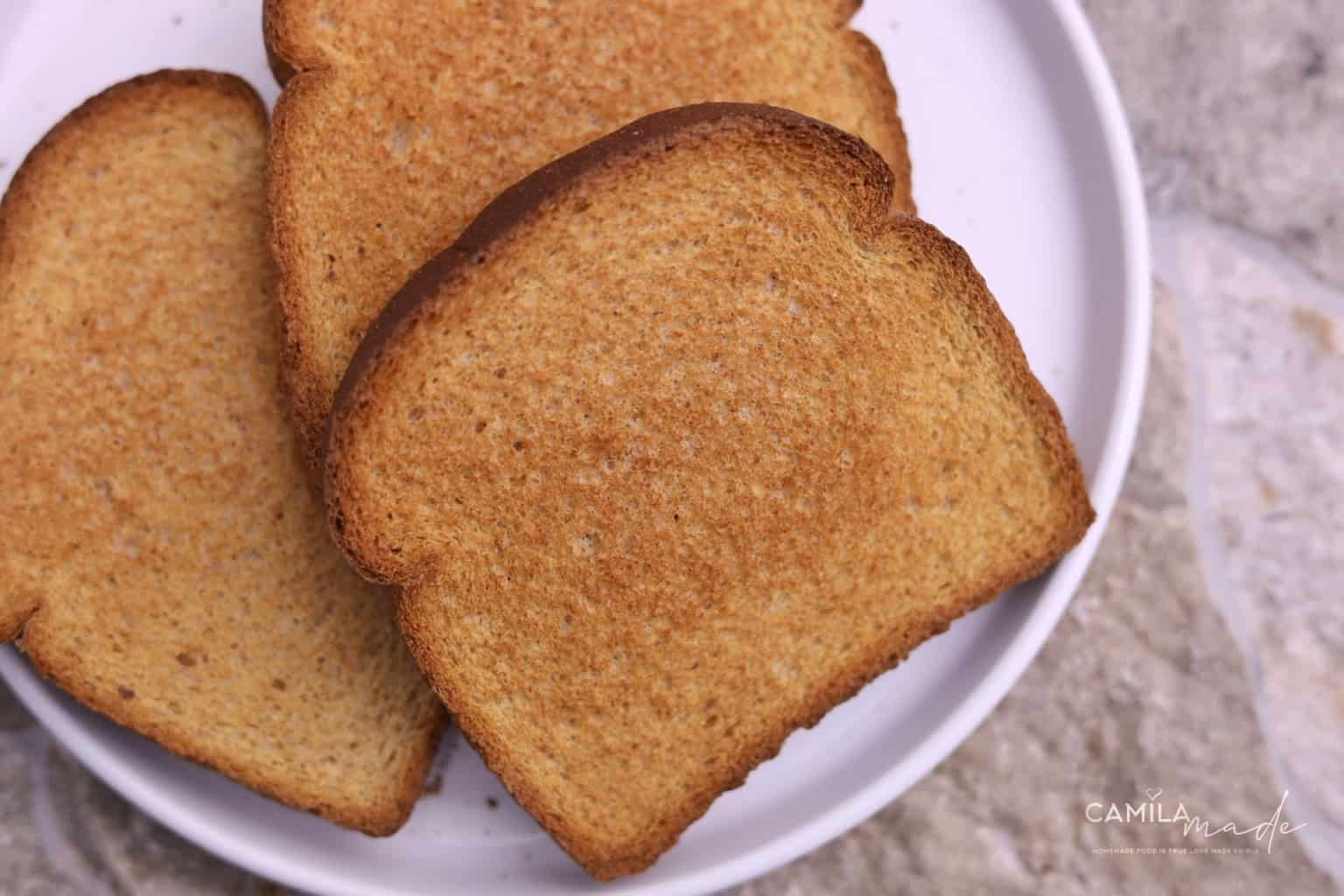 How to Make Toasted Bread in 10 minutes Camila Made
