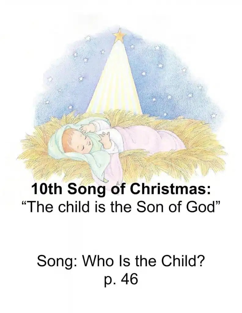 12 Songs of Christmas Singing Time Ideas LDS Camille's Primary Ideas