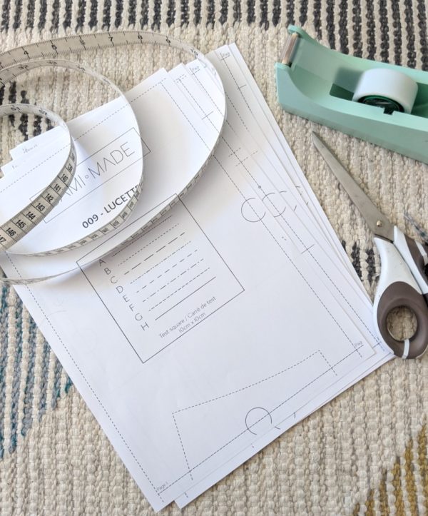 How to print and use PDF sewing patterns? CAMIMADE