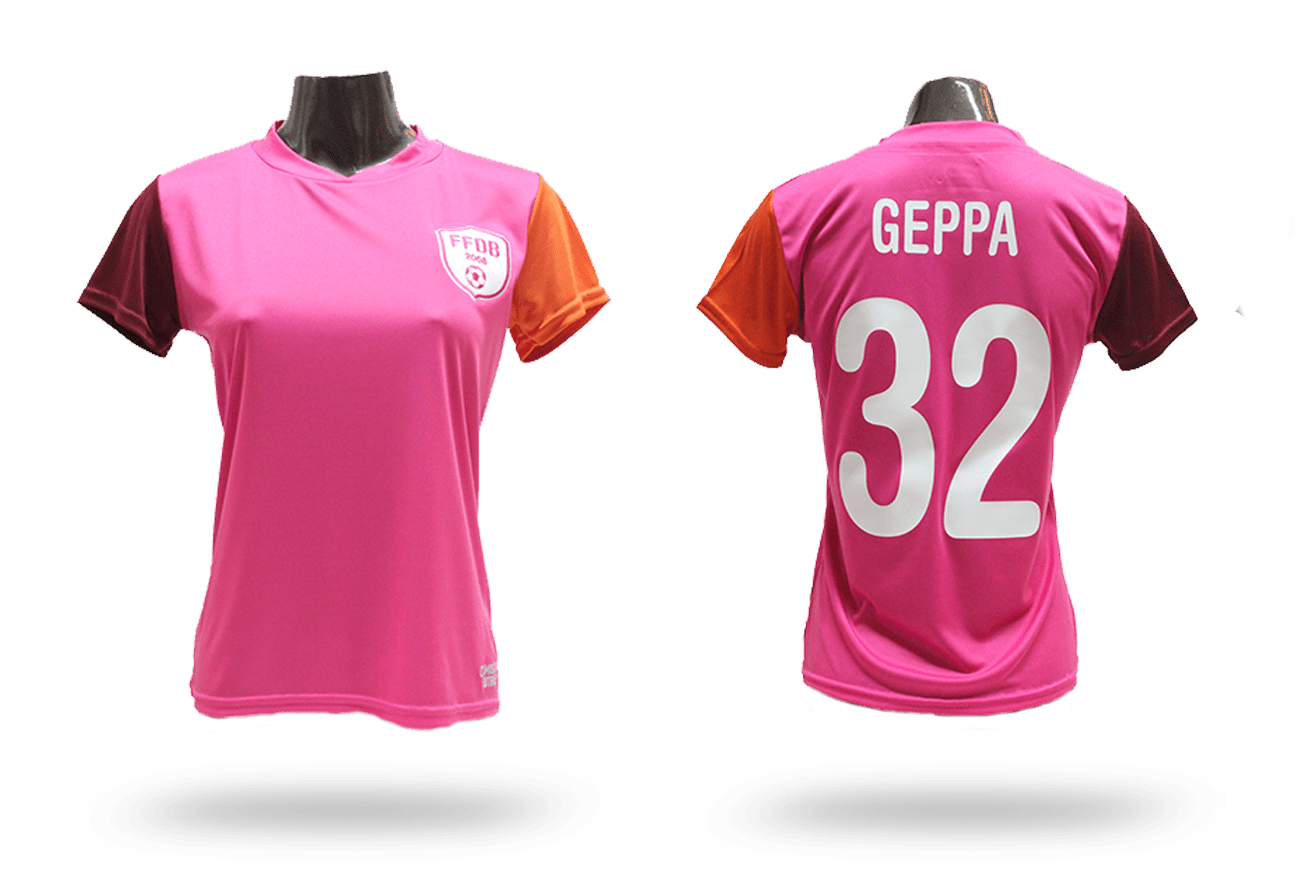 Camisetas Femeninas Personalizadas Camiseta de fútbol