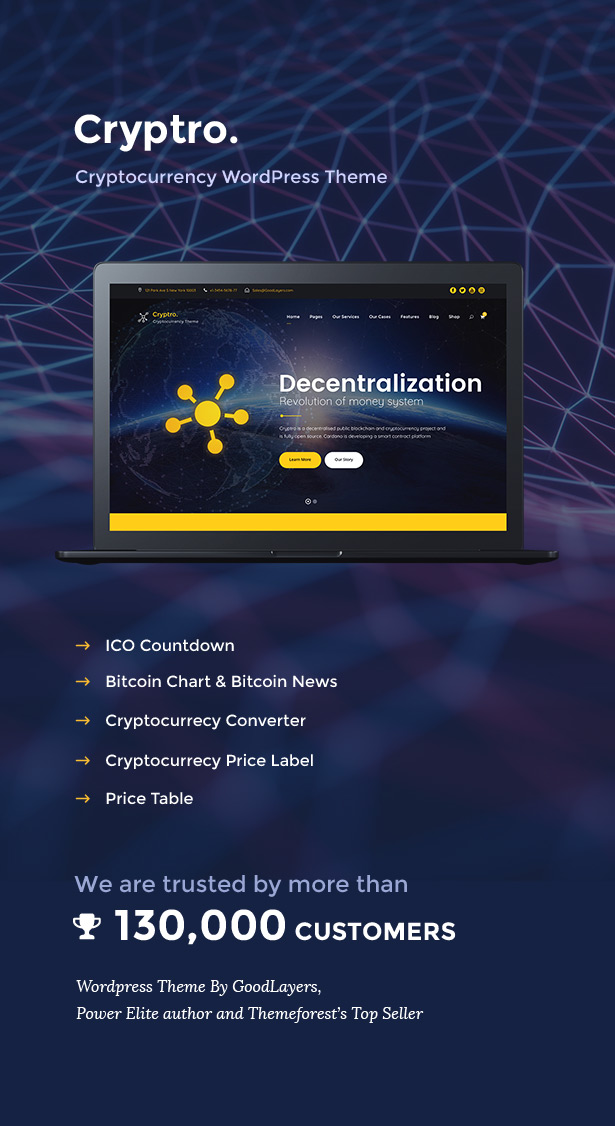 Cryptro Cryptocurrency, Blockchain , Bitcoin & Financial