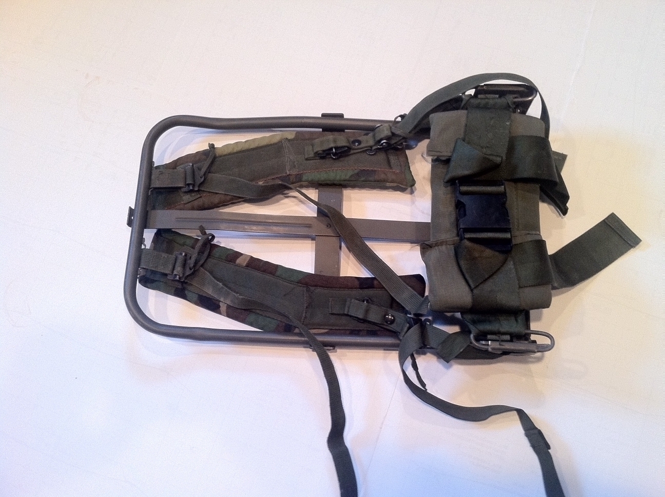 GI Alice Pack Frame With Straps Gun Range Stillwater Oklahoma Gun Range Stillwater Oklahoma