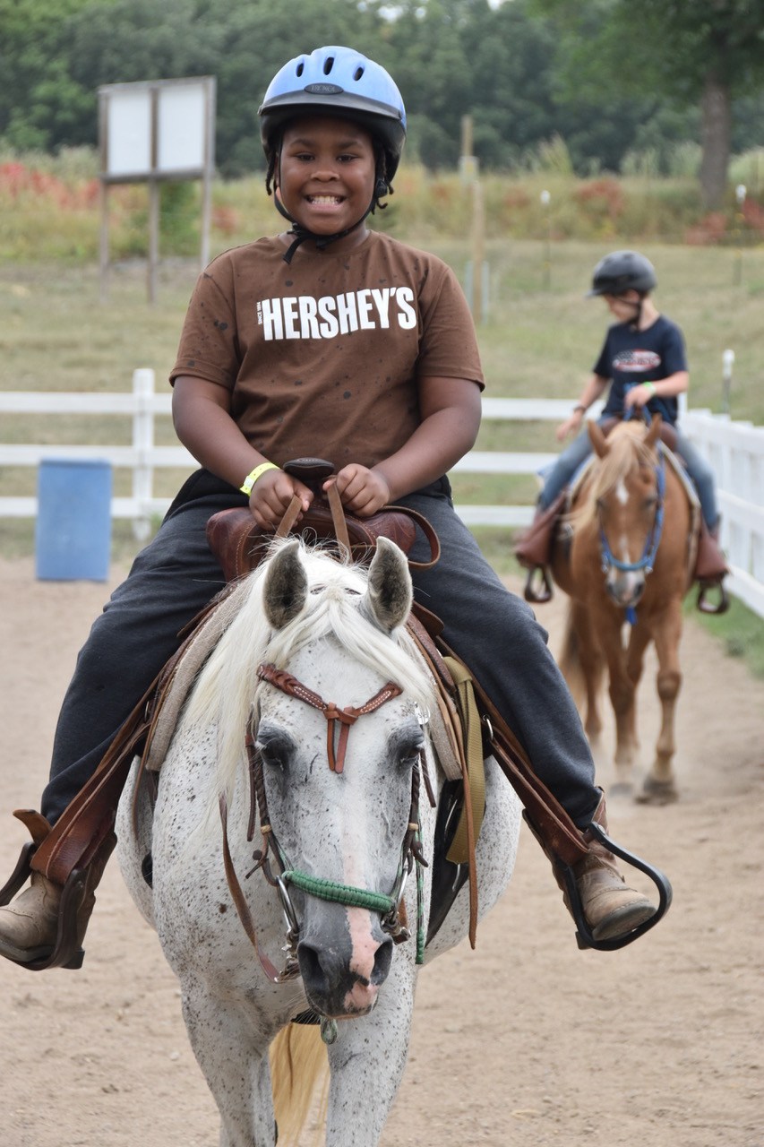 Horsemanship Class Camp Cherith MN Christian Summer Camp Minnesota