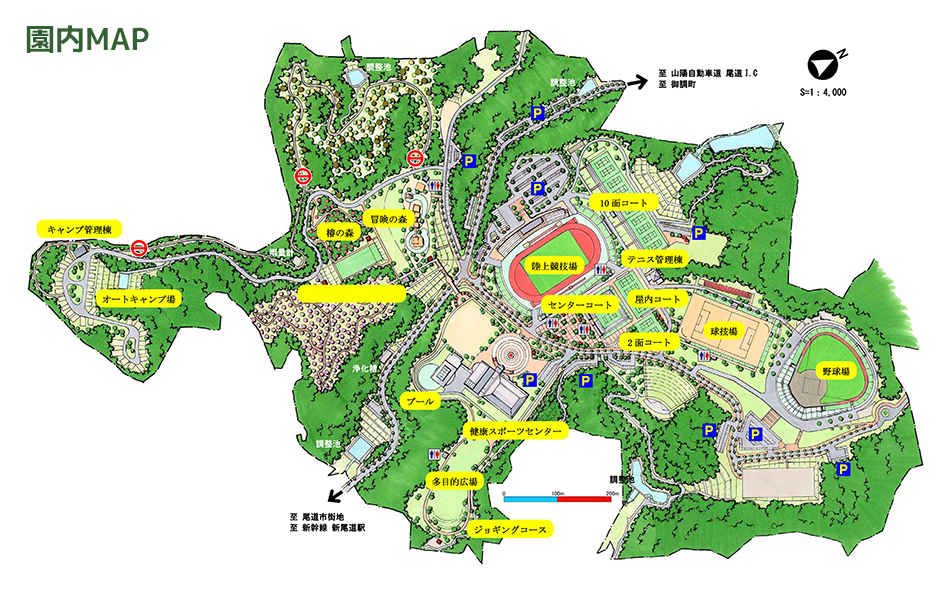 広島県立びんご運動公園オートキャンプ場のテントサイトやAC電源、予約方法をご紹介！