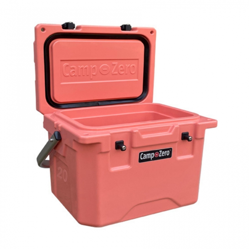 CAMPZERO 20 Premium Cooler Coral