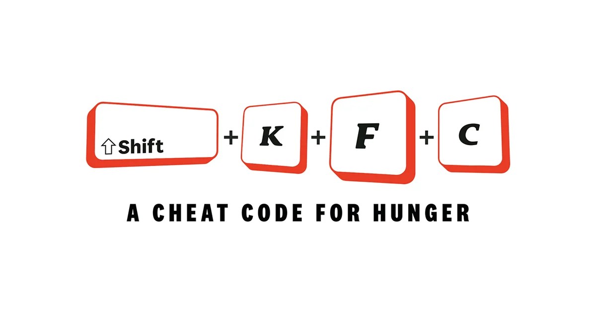 Press Kit Shift+KFC Logo cover Campaign Middle East