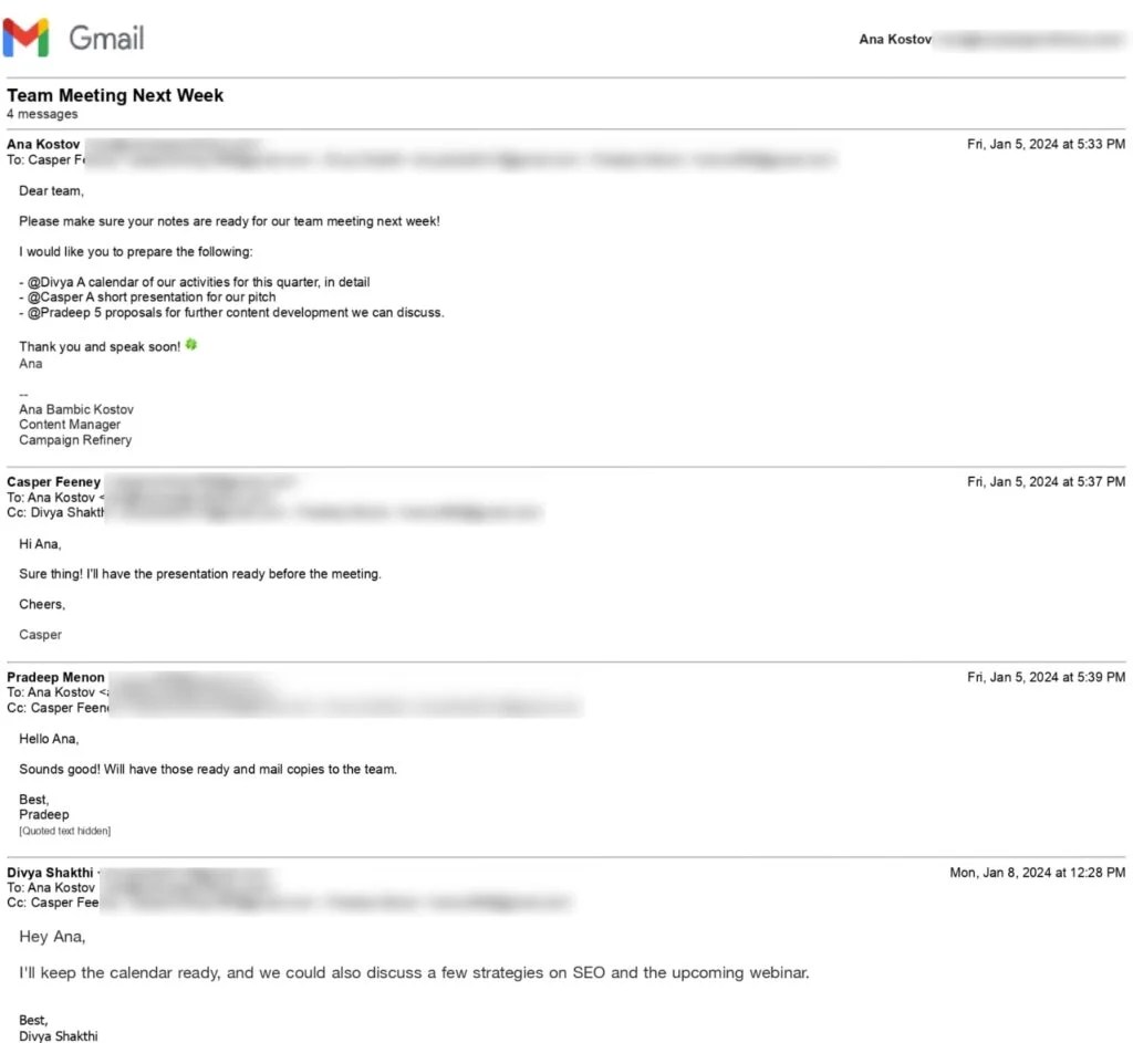 What is an Email Chain and When to Use It?