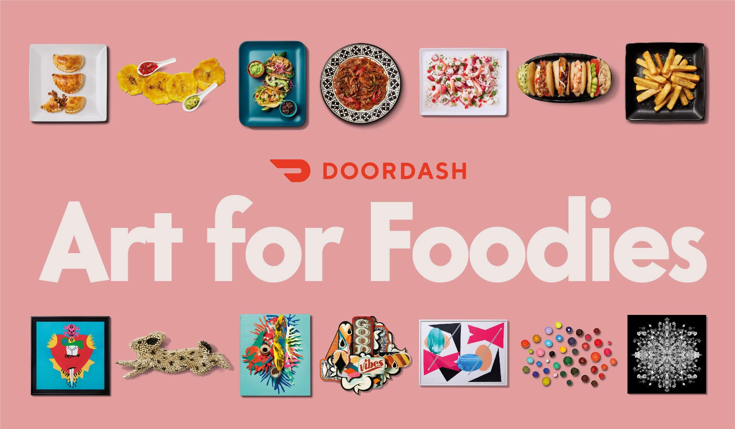 Art For Foodies by DoorDash Miami Art Week Campaigns of the world