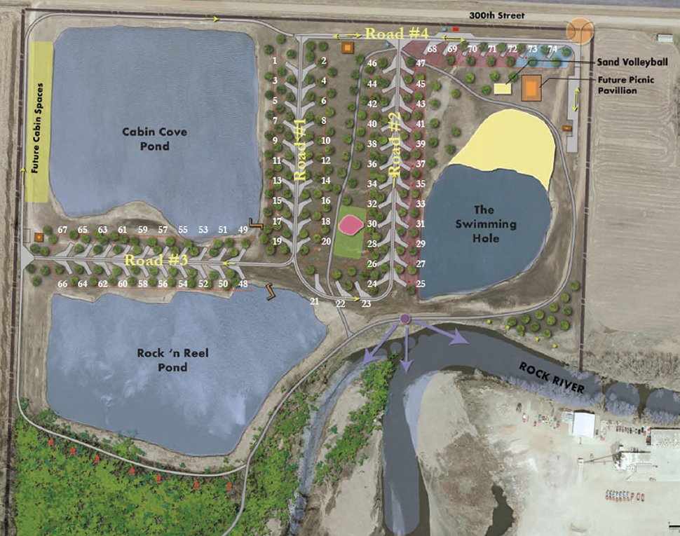 Rivers Bend Campground Experience the Outdoors Rock Valley, IA