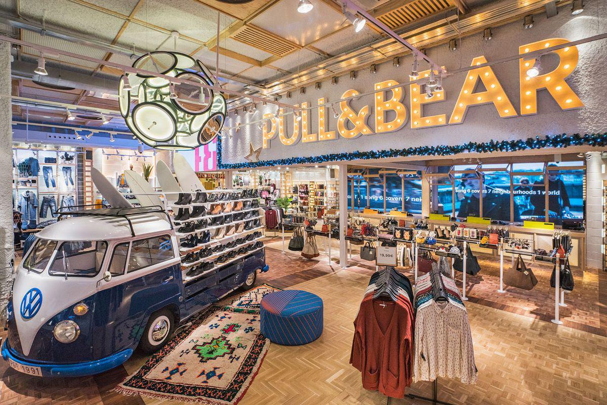 Pull&Bear store interior design CampbellRigg Agency