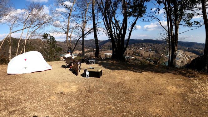 鷲の巣キャンプ場に行ってきました！2021/2 CAMPBOX