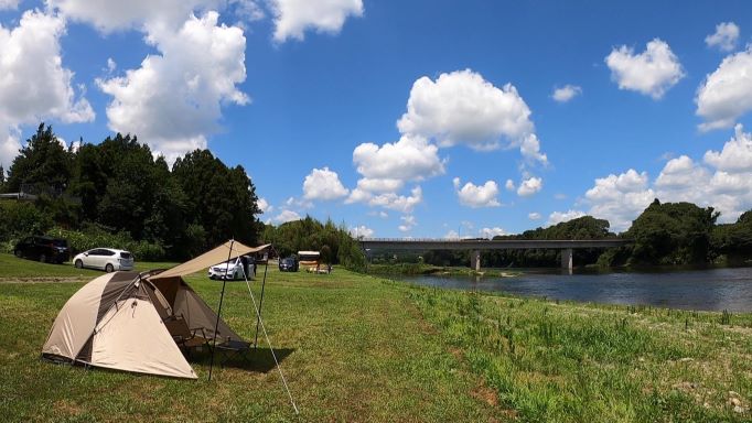 オートキャンプ那珂川ステーションに行ってきました！2021/7 CAMPBOX