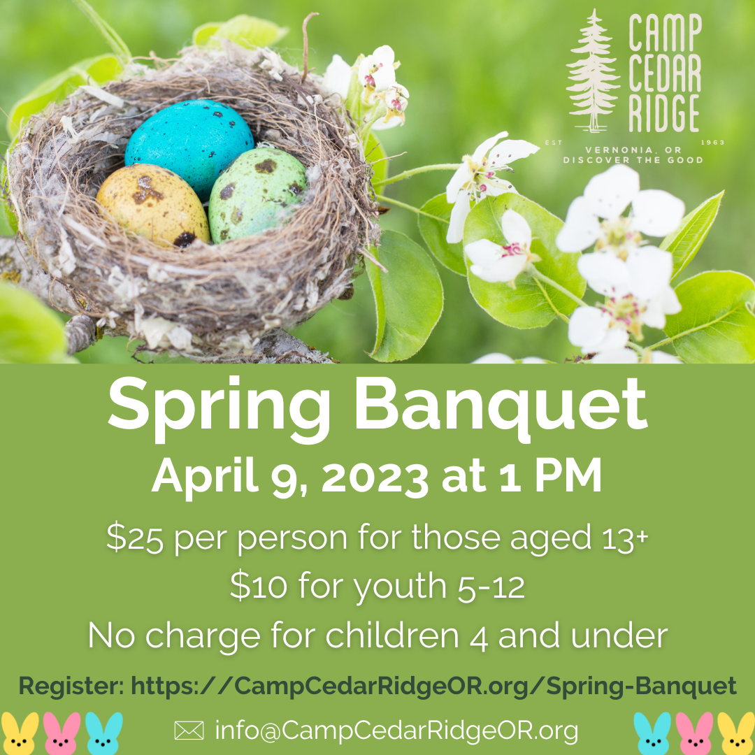 Special Offers & Events Camp Cedar Ridge Vernonia, Oregon