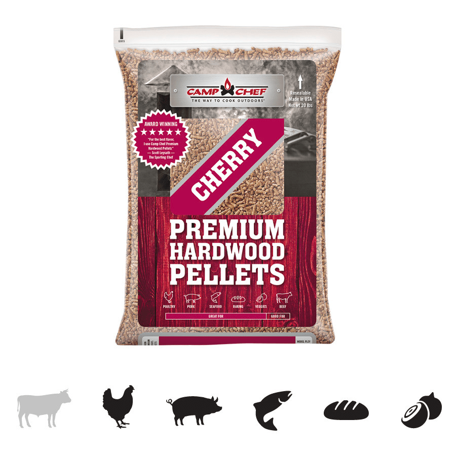 Cherry BBQ Pellets Camp Chef Cherry Flavour Hardwood BBQ Pellets