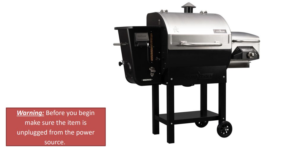 HOW TO REPLACE THE AUGER MOTOR IN A WIFI GRILL CAMP CHEF