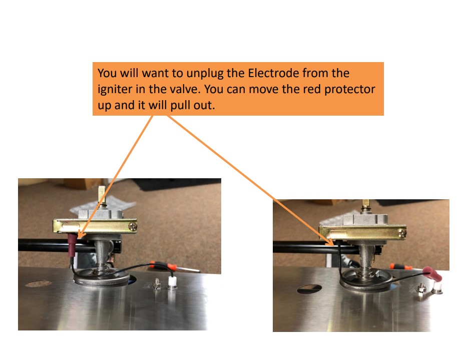 HOW TO REPLACE THE ELECTRODE IN THE PG14 CAMP CHEF