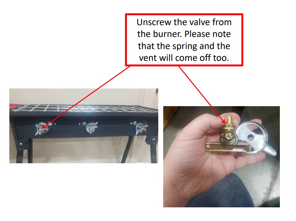 HOW TO REPLACE THE VALVES AND IGNITERS IN THE PROX SERIES STOVES CAMP