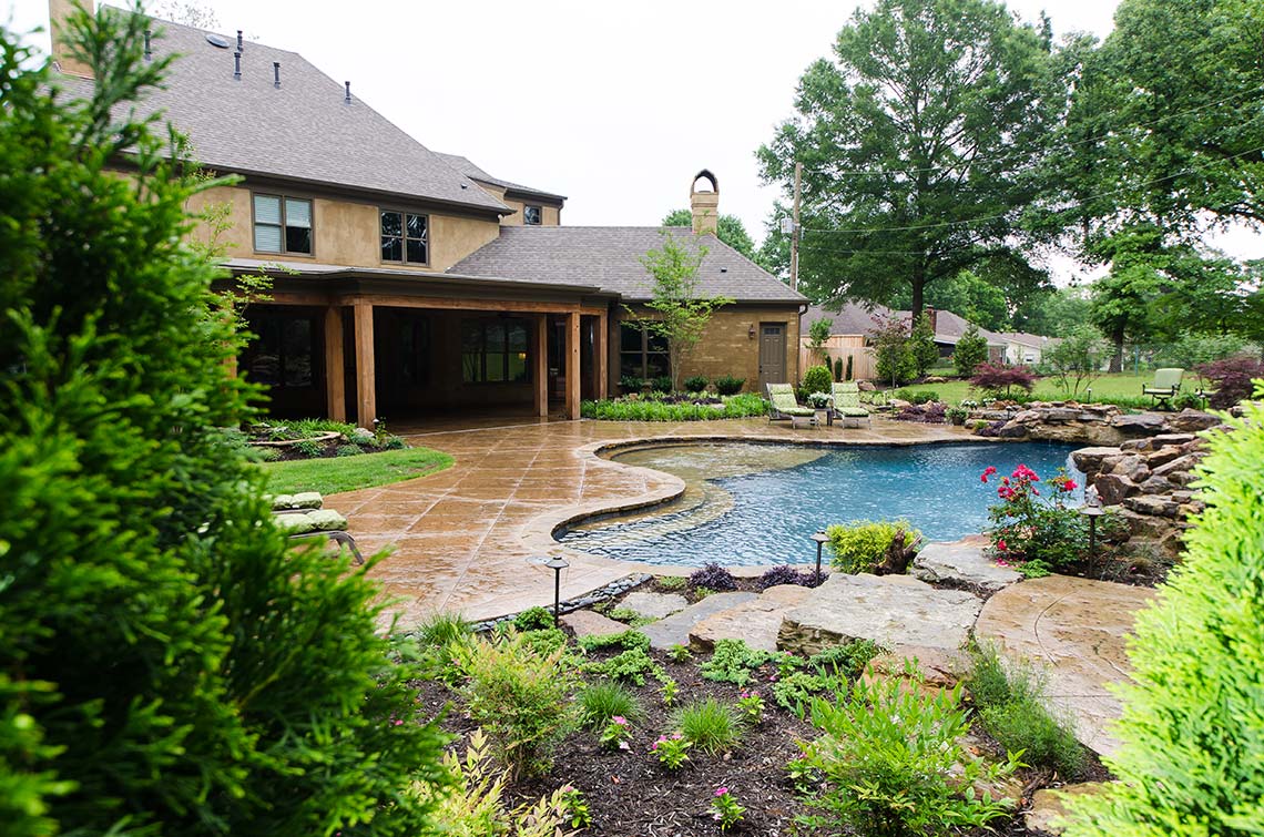 Camp Creek Landscape Memphis, TN Project