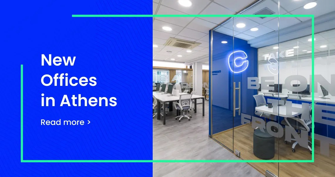 New offices in the city center of Athens! Campeongaming