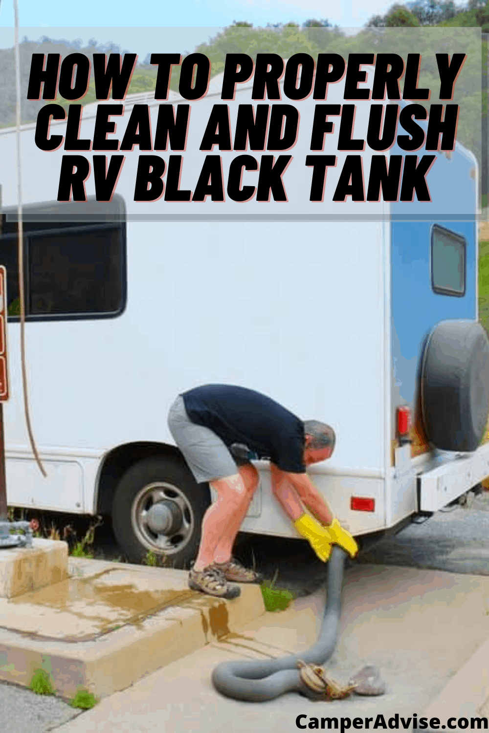 How to Properly Clean and Flush RV Black Tank (2021)