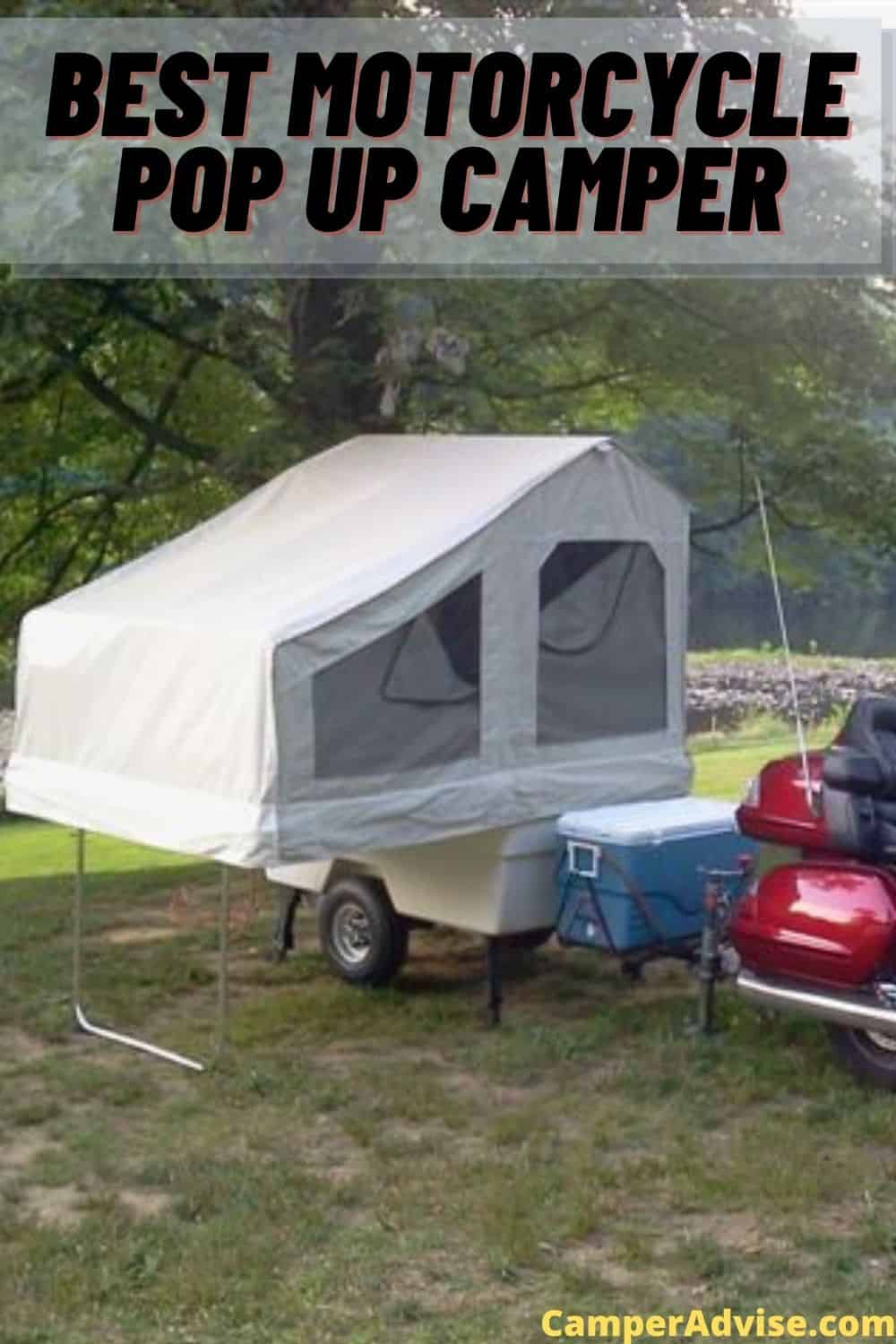 Top 6 Best Motorcycle Pop Up Campers (Updated 2021)