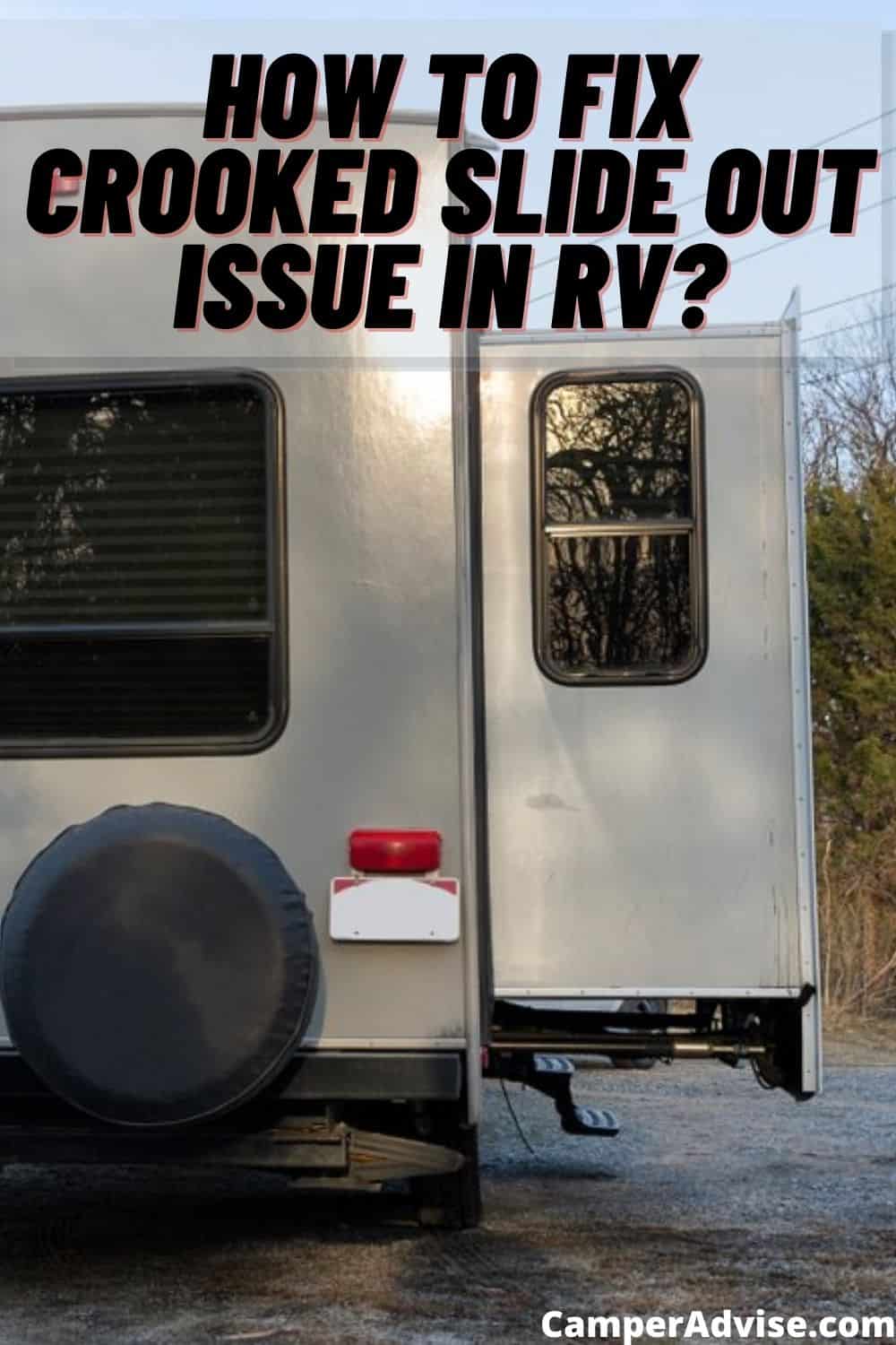 RV Slide Out Issues and Solutions CamperAdvise