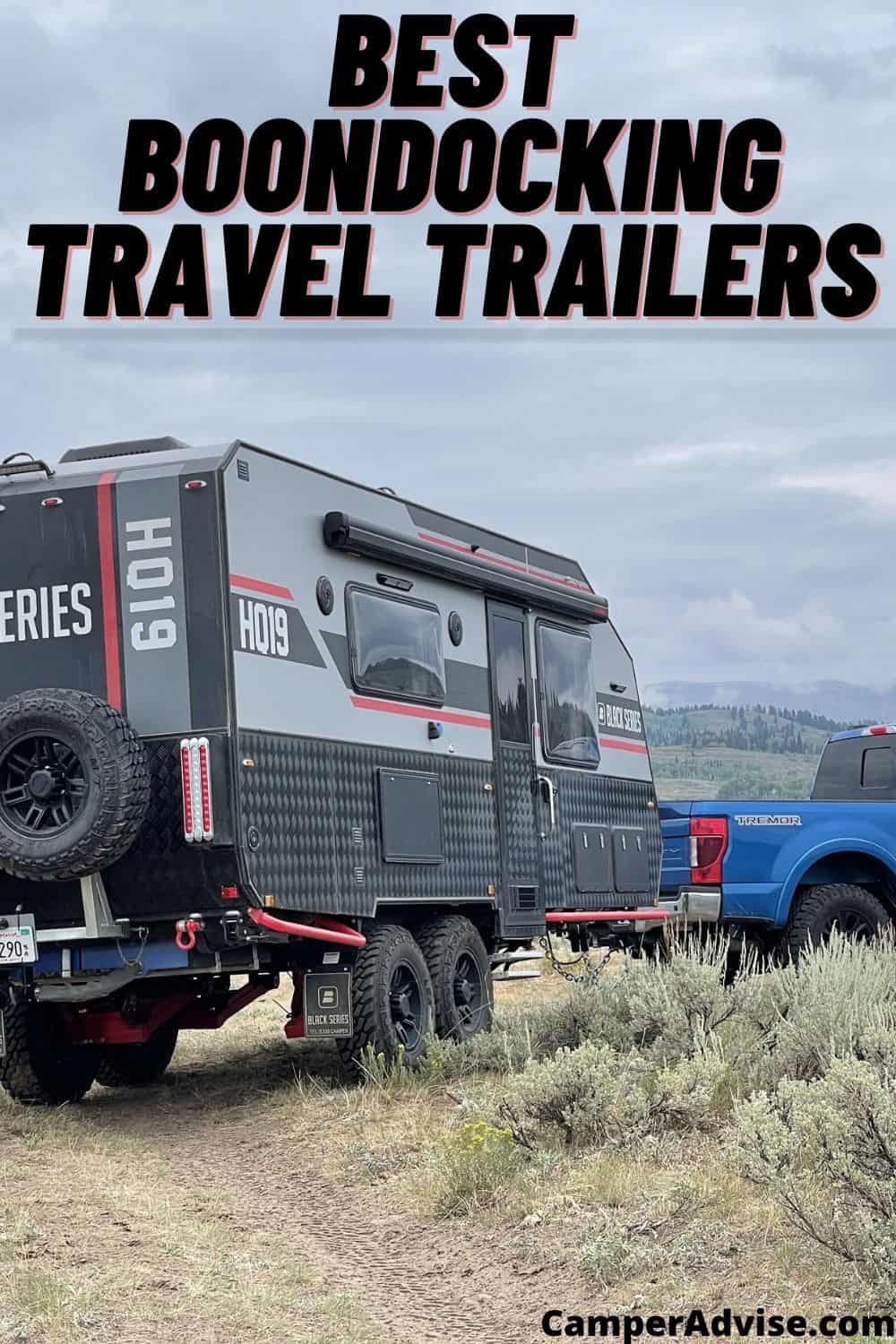 Boondocking Travel Trailers CamperAdvise