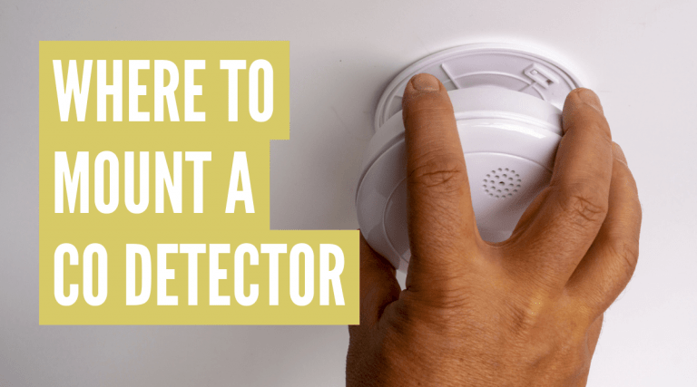 Where to Mount a Carbon Monoxide Detector in an RV (Important)