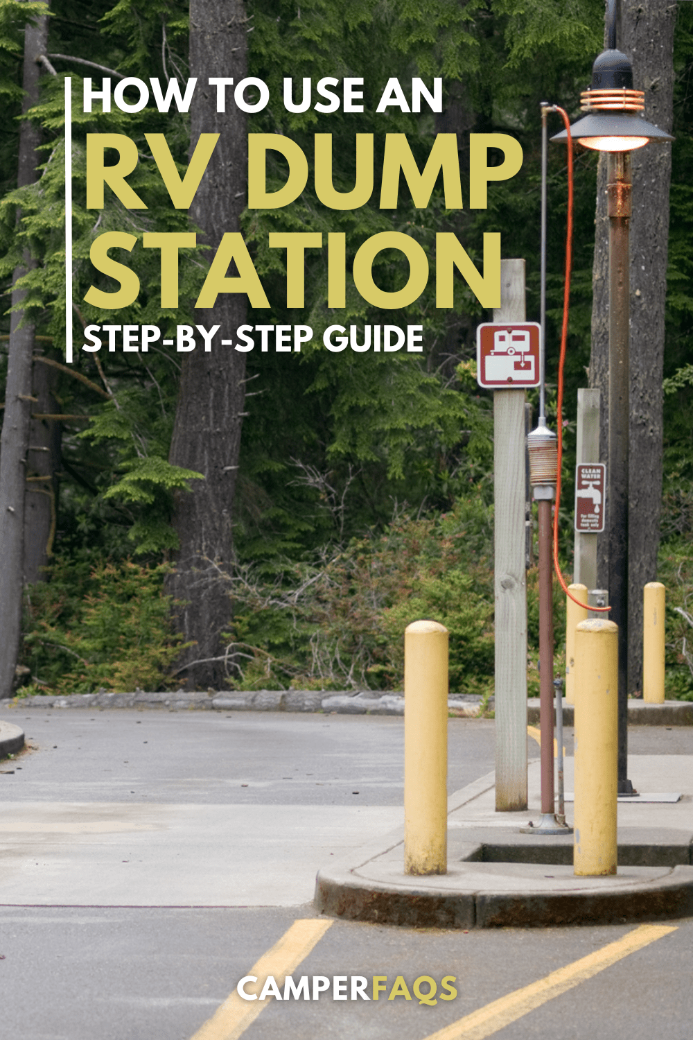 How to Use an RV Dump Station StepByStep