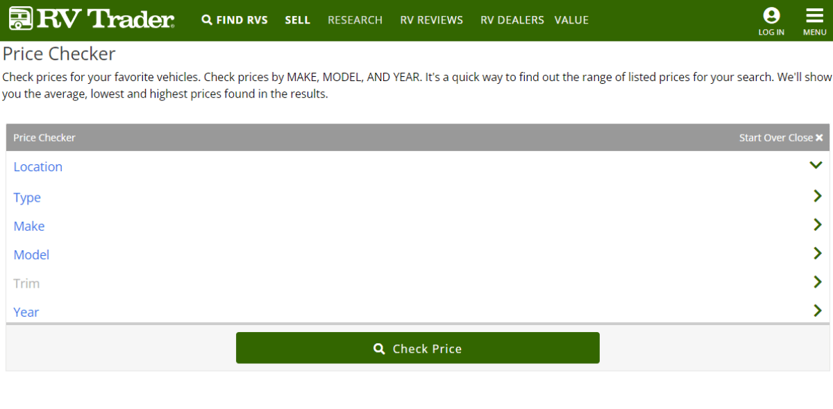 How to Get the Most Accurate RV Value