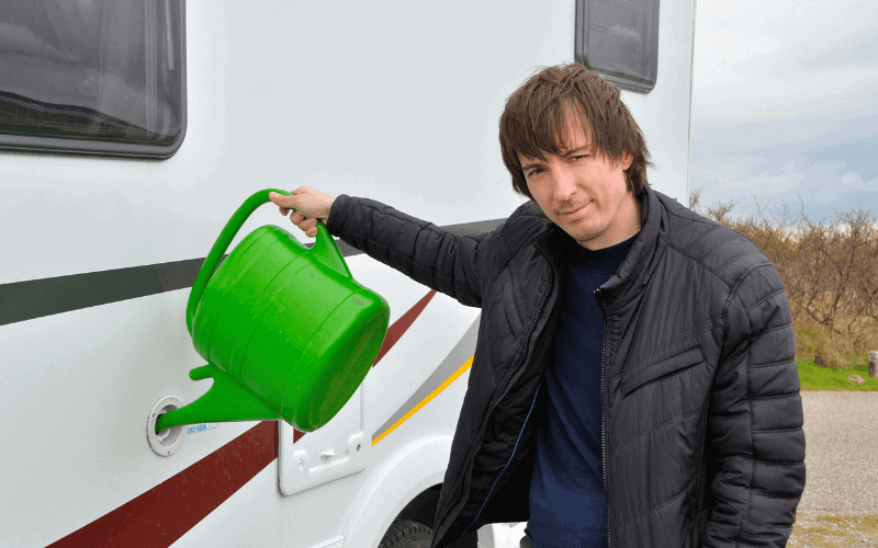 How To Keep RV Holding Tanks From Freezing {Newbie Steps}
