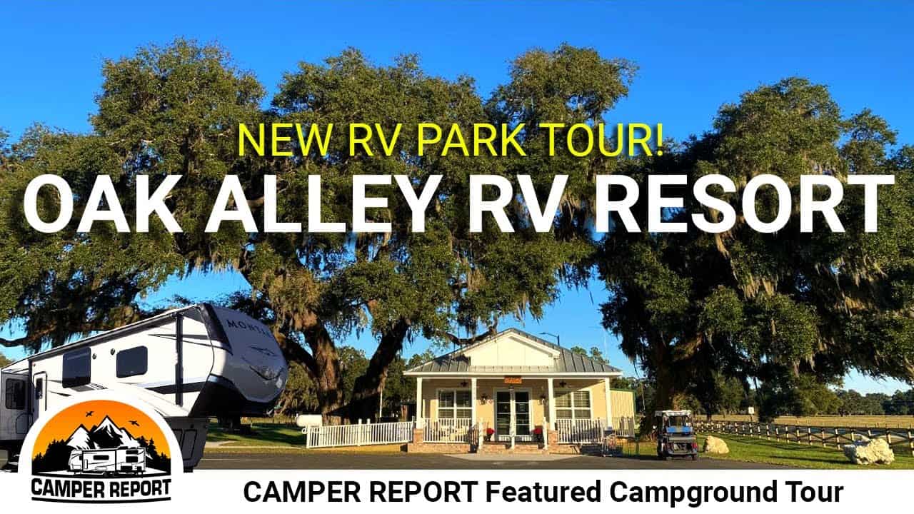 Oak Alley RV Resort Video Tour Camper Report