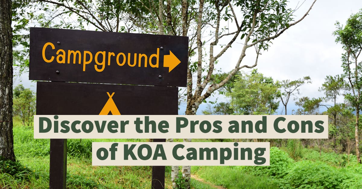 KOA Campgrounds Pros and Cons Camper Smarts