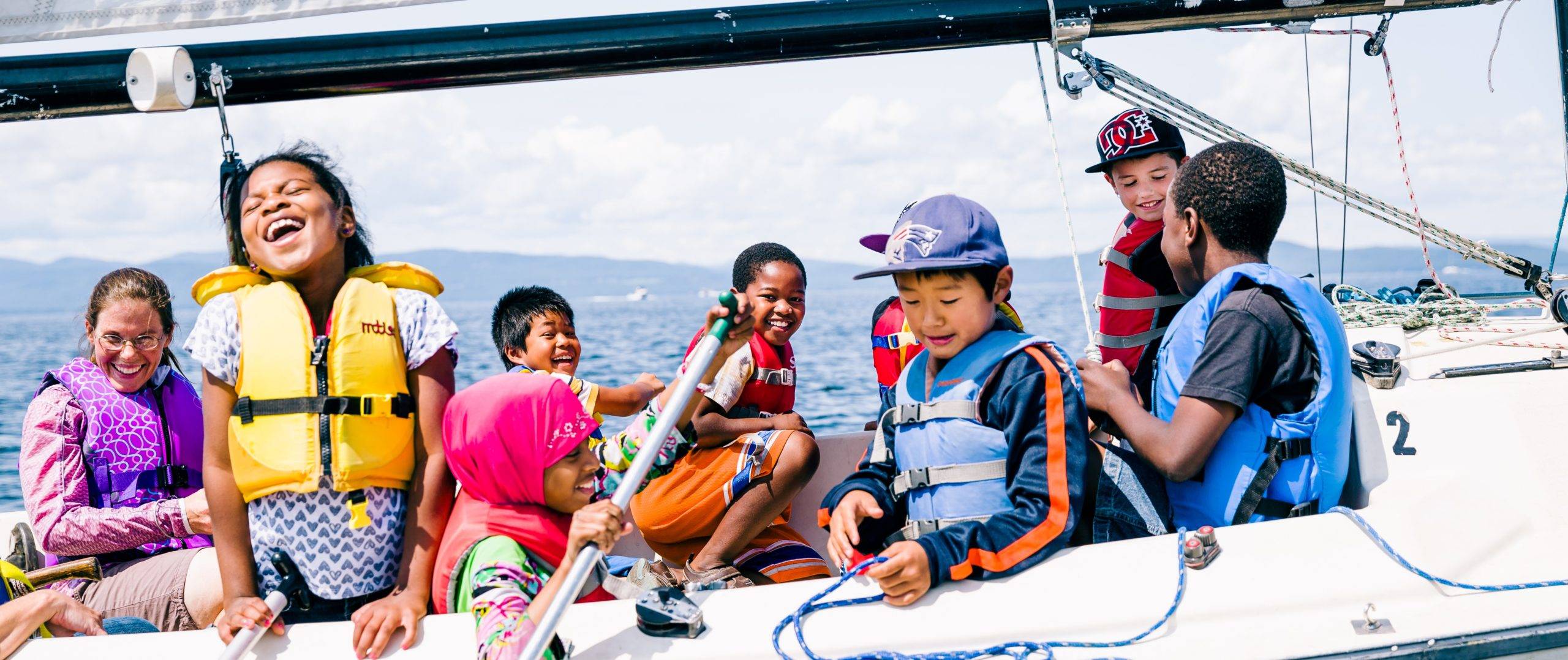 Lake Champlain Community Sailing Center Summer Camps Vermont Camp