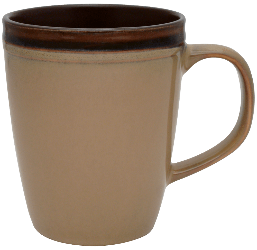 Willow, Bulk Custom Printed 14oz Hand Dipped Reactive Glaze Coffee Mug