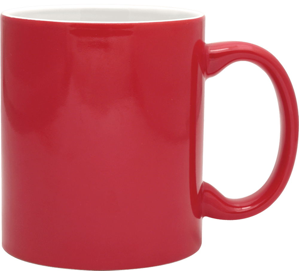 Basic Mug Bulk Custom Printed 11oz Ceramic Mug with handle