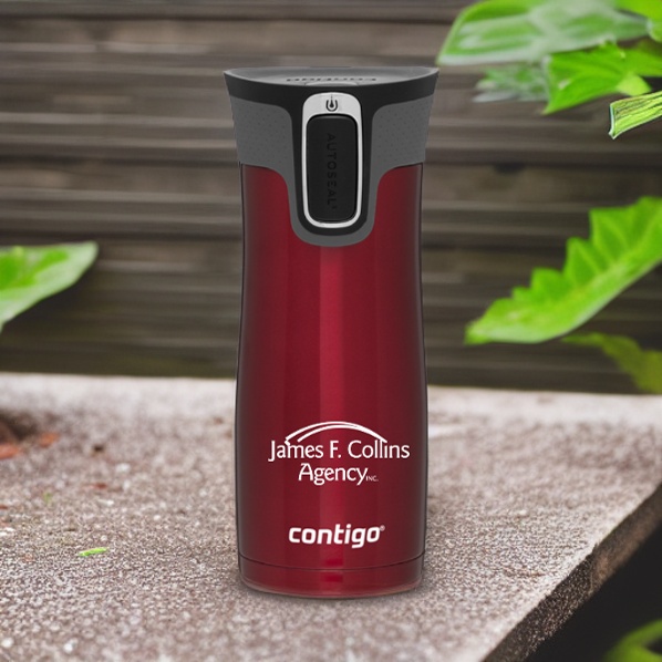 Bulk Custom Printed Contigo West Loop 2.0 Tumbler Campfire Premiums